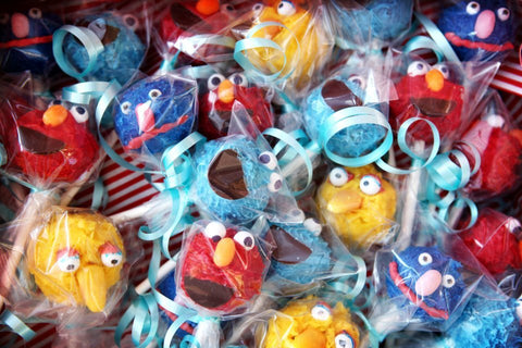 Sesame Street Cake Pops