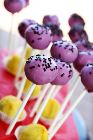 Cake Pops with Sprinkles