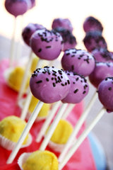 Cake Pops with Sprinkles